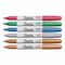 Sharpie Metallic Fine Point Perm Markers, Fine Bullet Tip, Blue-Green-Red, PK6 2029678 - alternate 2